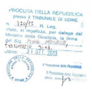 Timbro di legalizzazione